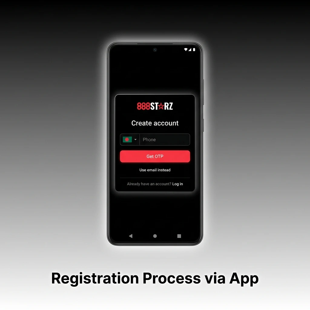 888starz app registration process steps on mobile device for Bangladesh users account setup guide