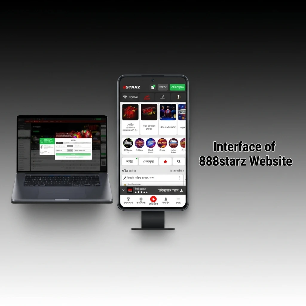 888starz website interface showing top navigation bar with Sports, Live Betting, Casino, Live Casino, Cybersports and Promotions sections