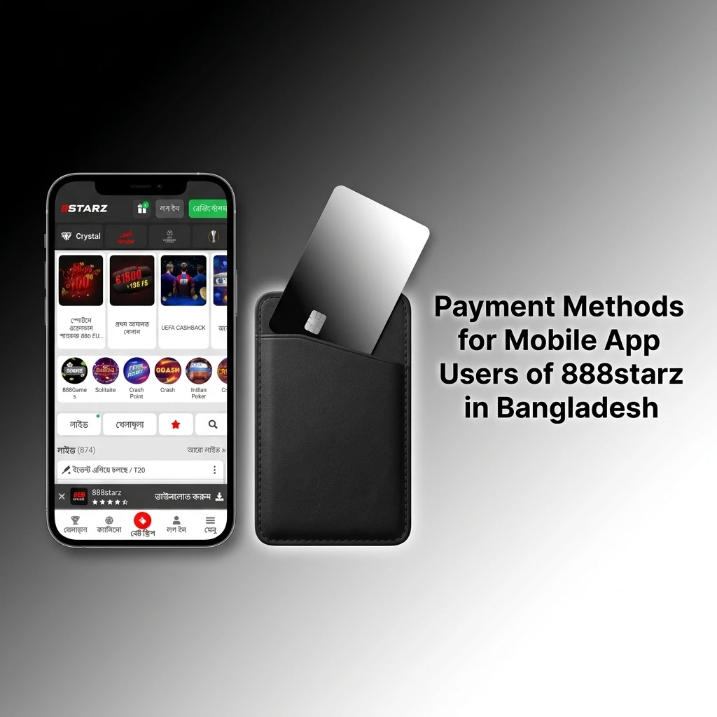 888starz Bangladesh mobile app payment methods including bKash, Nagad, crypto, and cards for deposits and withdrawals
